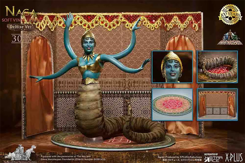 Star Ace Toys Ray Harryhausen Snake Woman Naga Deluxe Statue